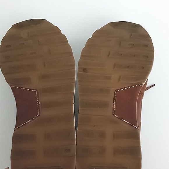 Allen Edmonds Sneakers Men's Size 8.5 D A-Trainers Brown Lace Up Leather Pre-own - Picture 7 of 15